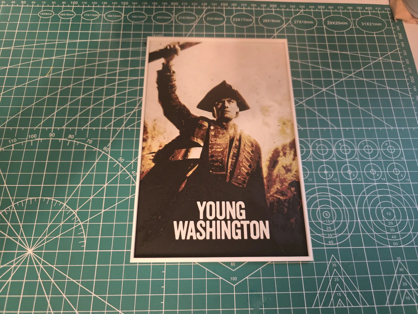 Young Washington Movie Poster - Hueforge Art