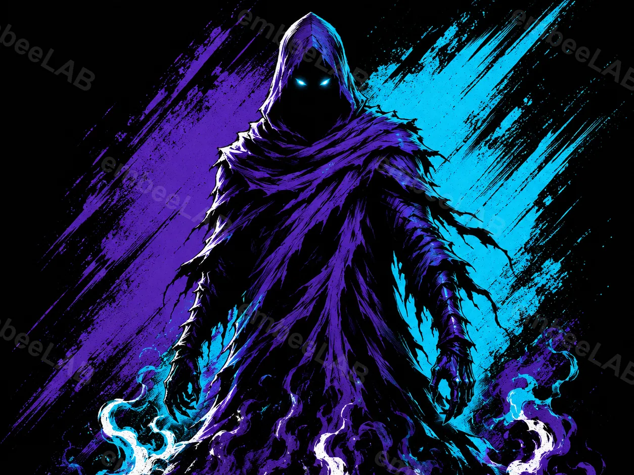Omen Wall Art - Valorant Fan Art