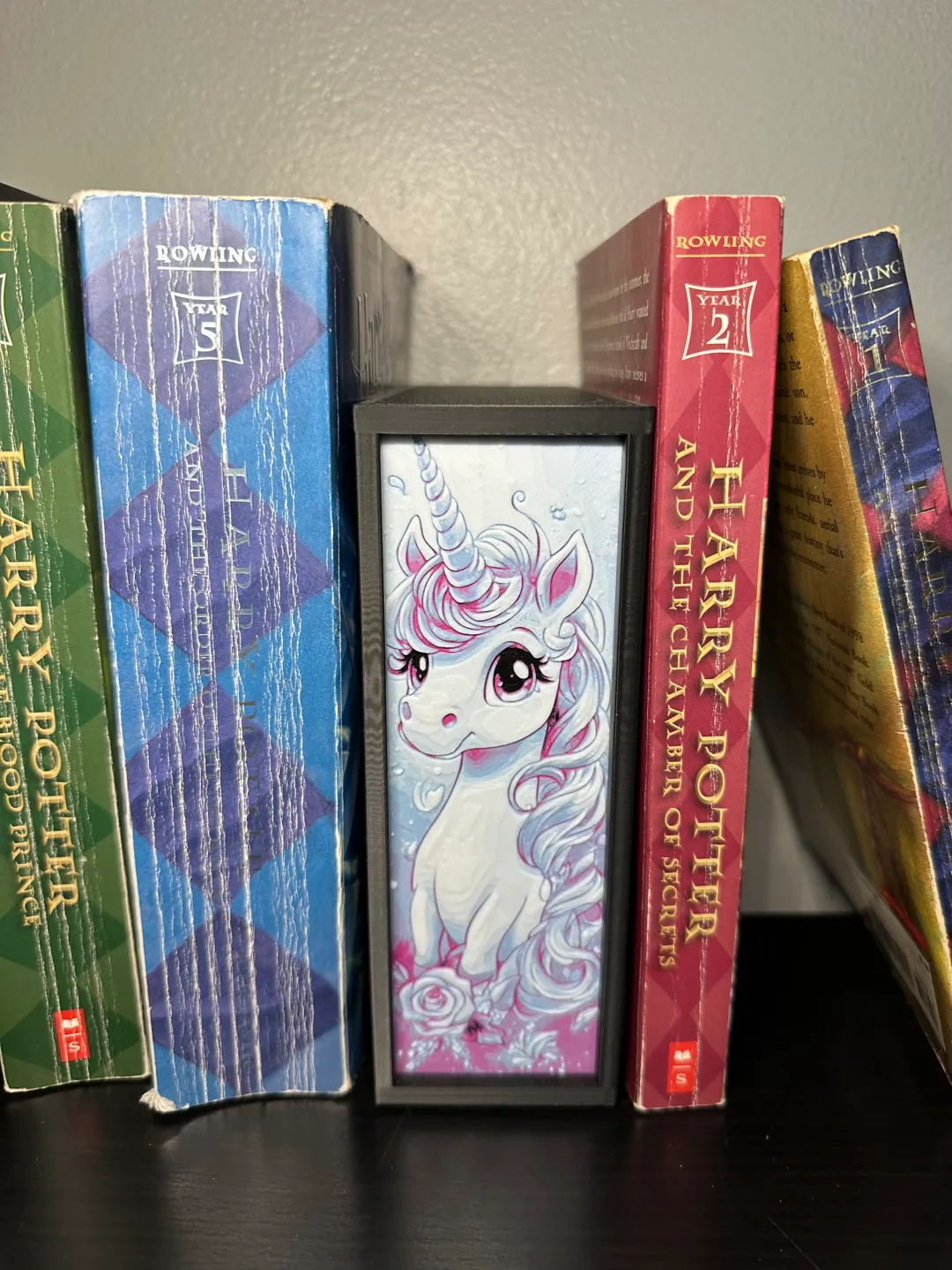 Unicorn Hueforge Bookmarks - 2 sizes