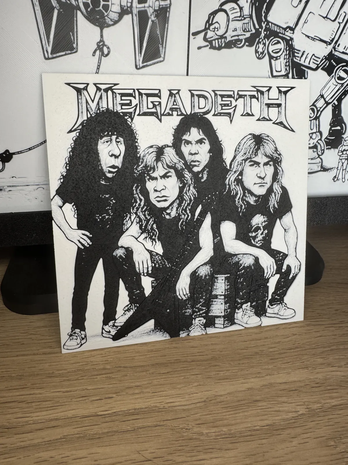 Hue Forge Karikatur Megadeth