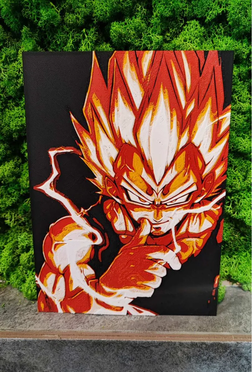 Vegeta fired Up