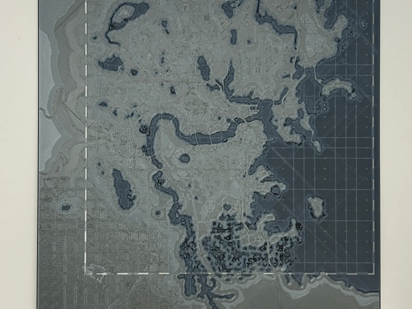 Fallout 4 CommonWealth Map HueForge