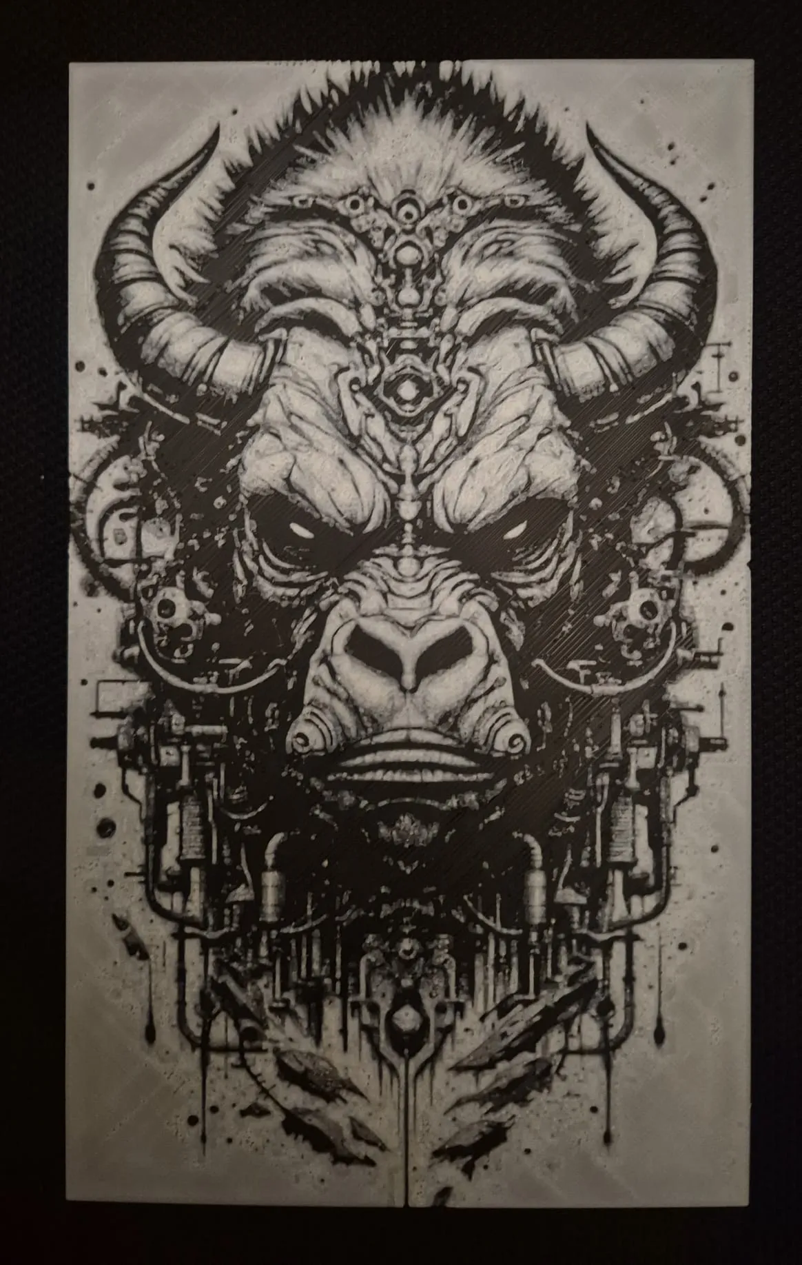 Mechanical creature hueforge