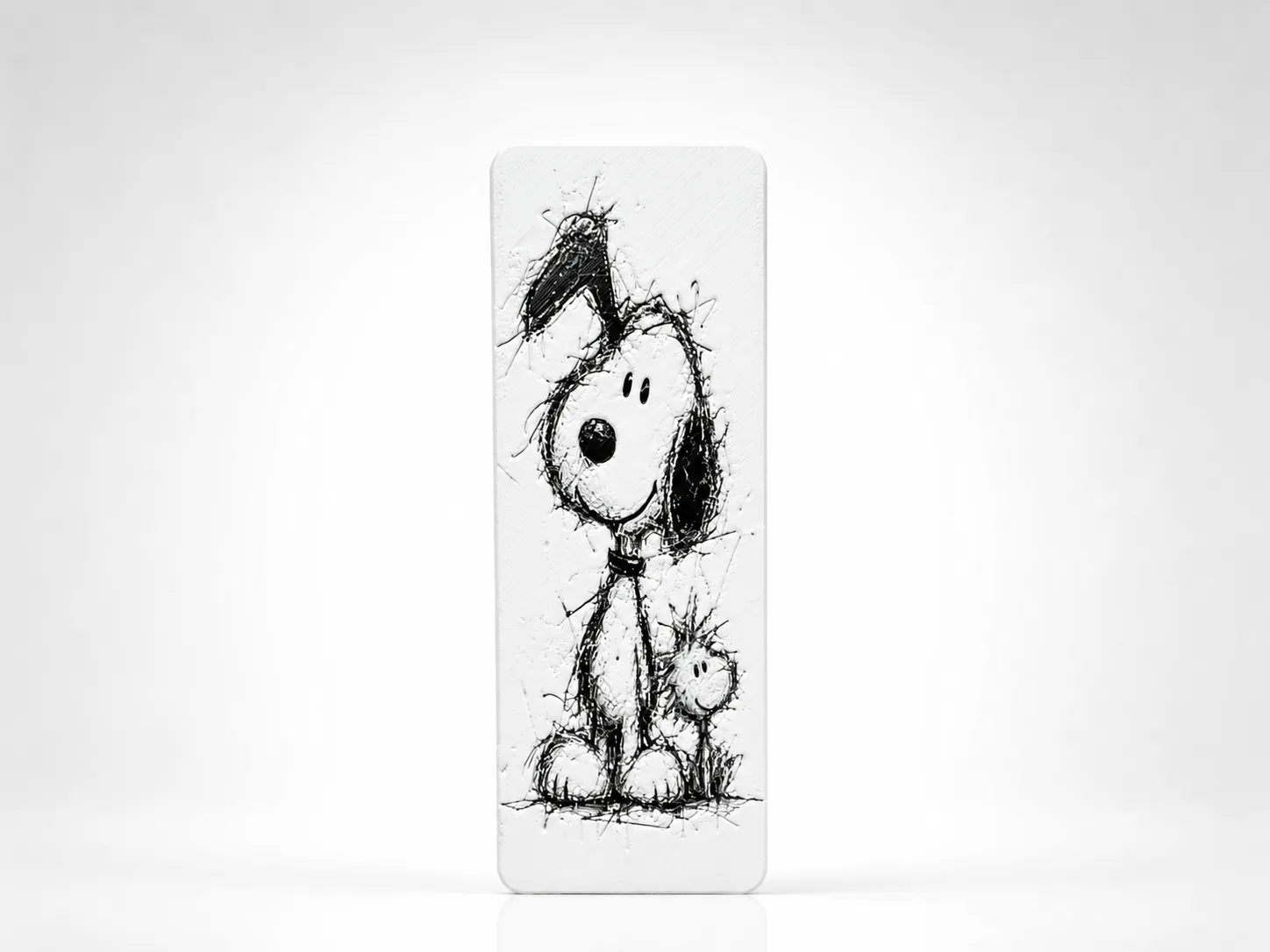 marcapáginas snoopy