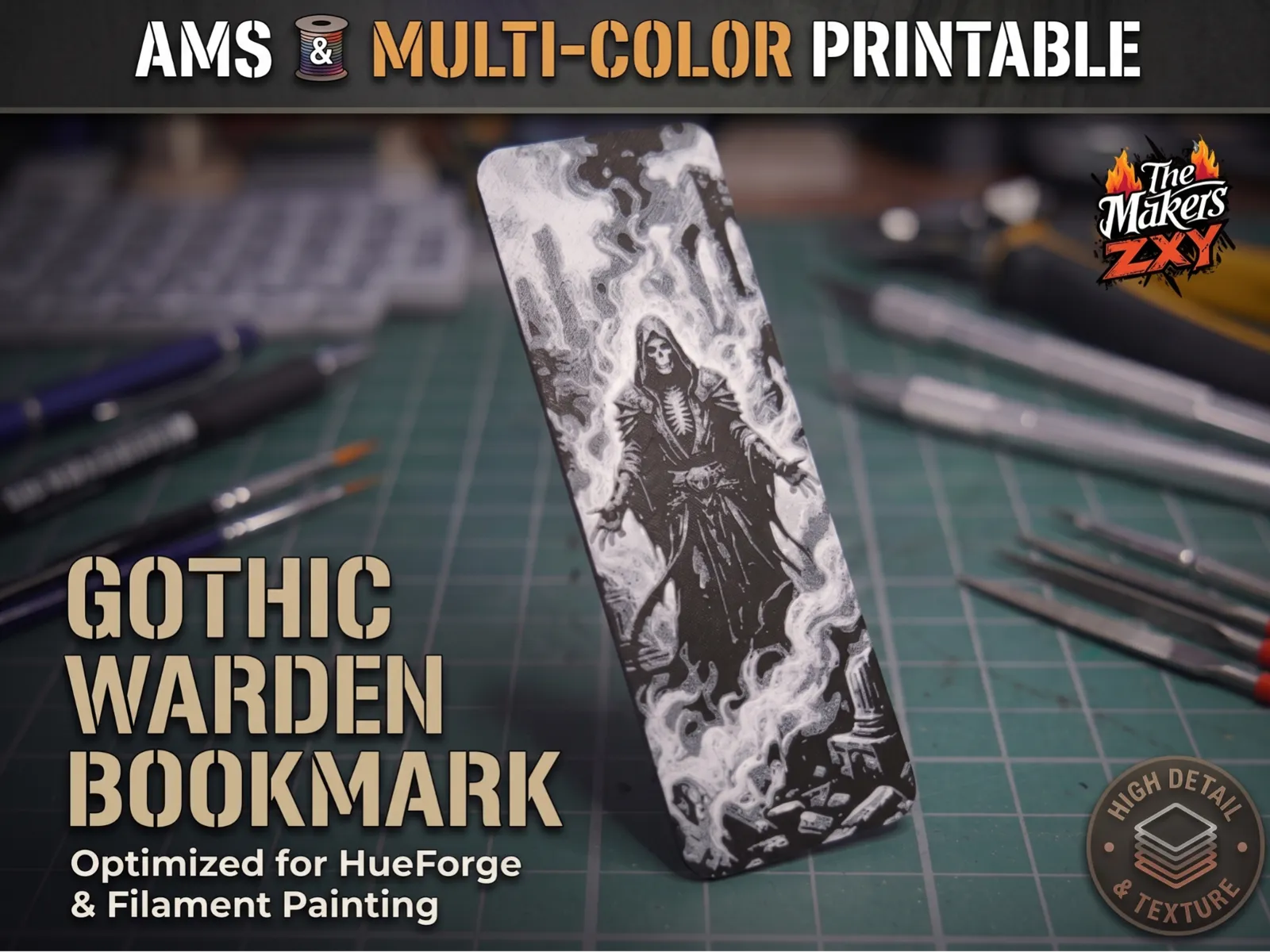 Gothic Warden Bookmark
