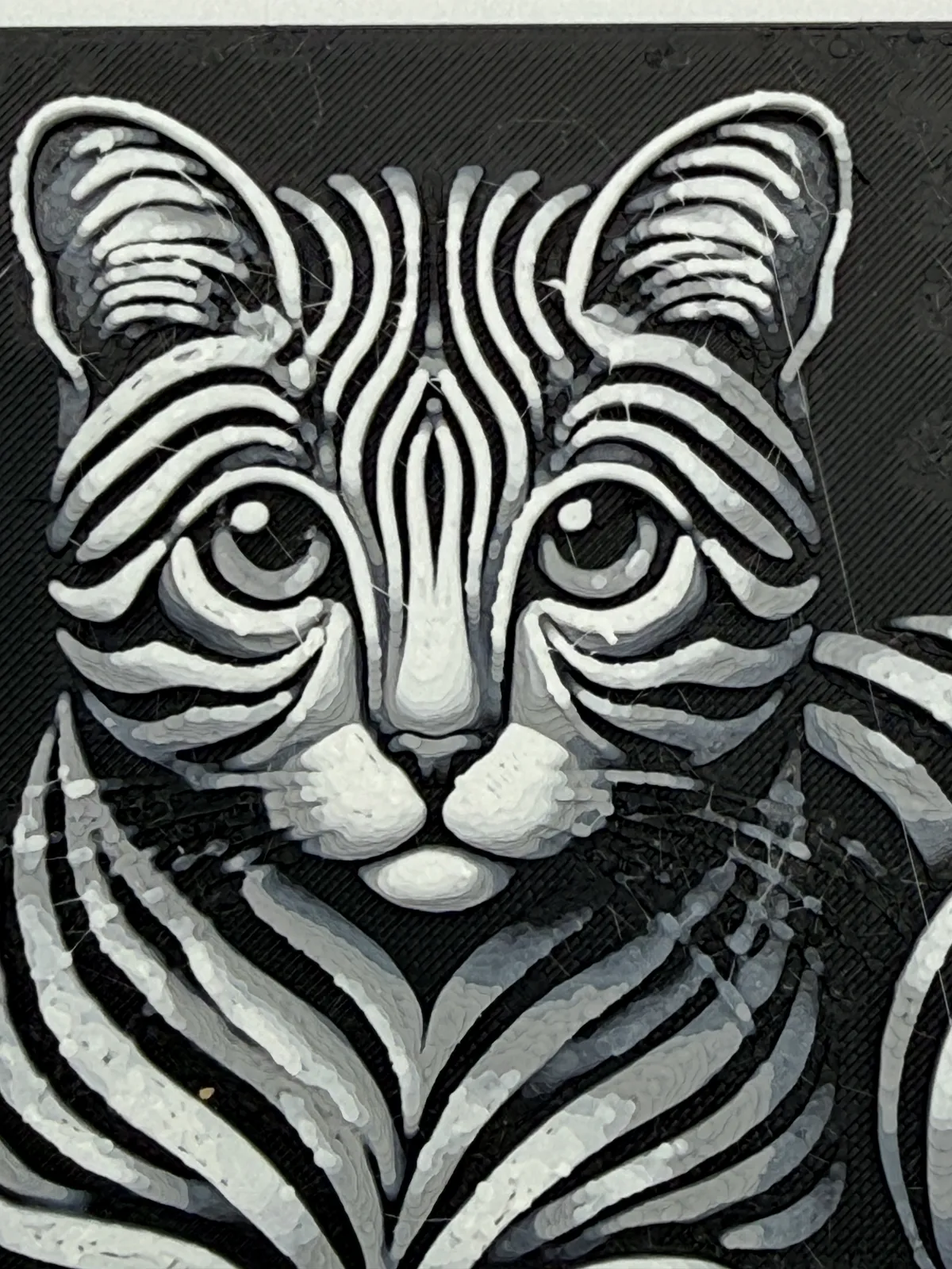 Zebra Cat Hueforge
