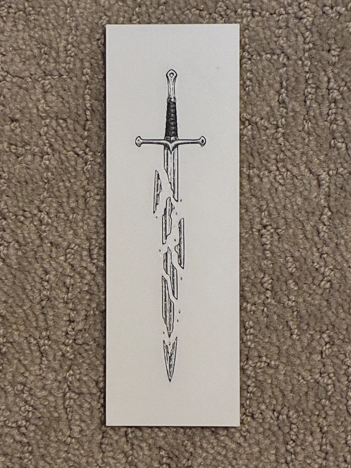 Shards of Narsil Bookmark