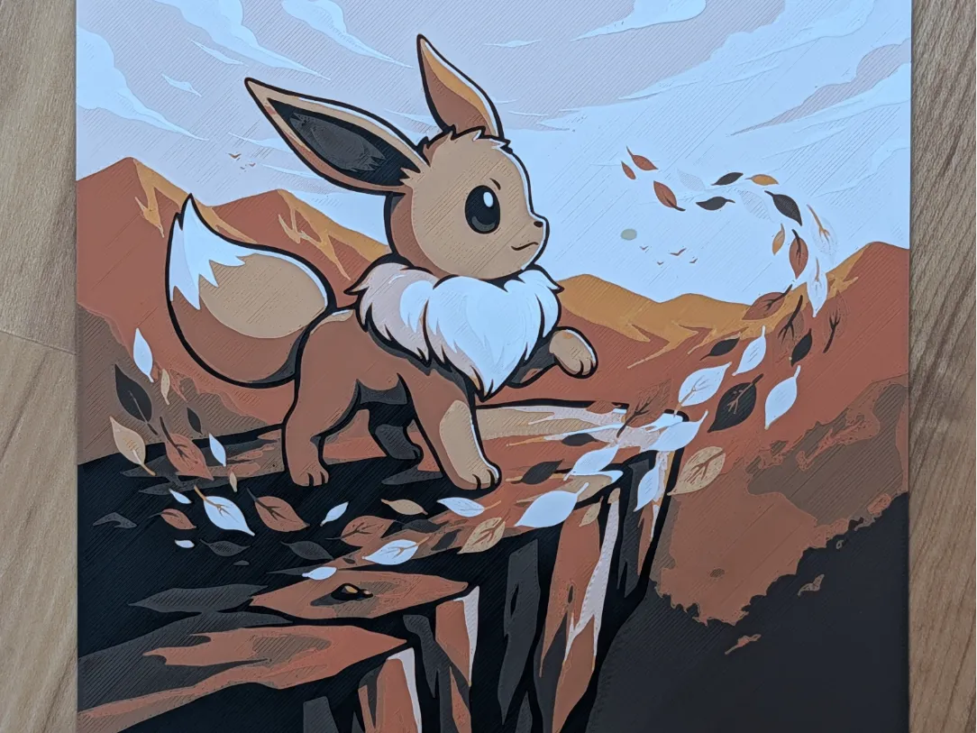 Eevee on the Autumn Ridge