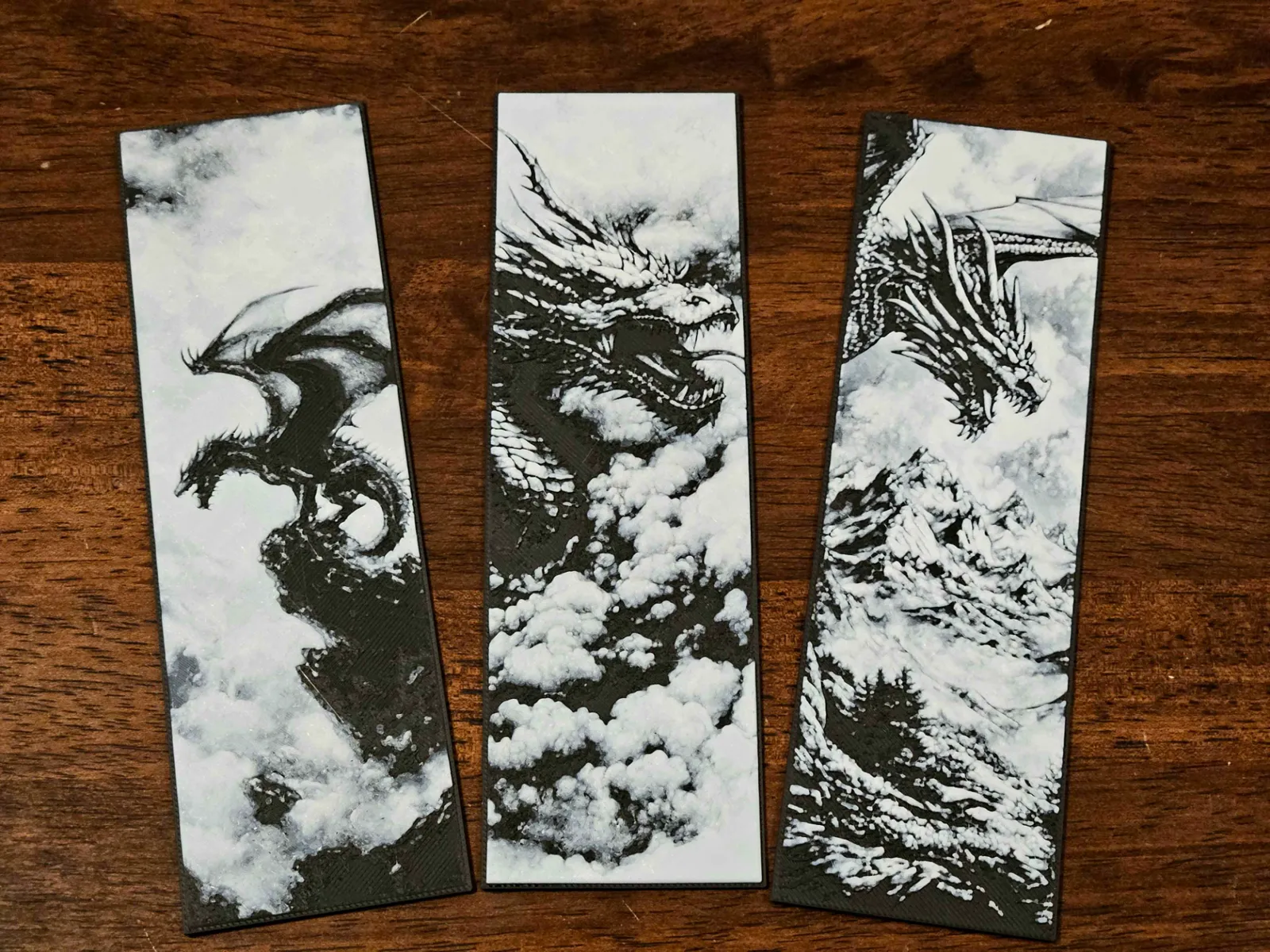 Dragon Bookmarks Set