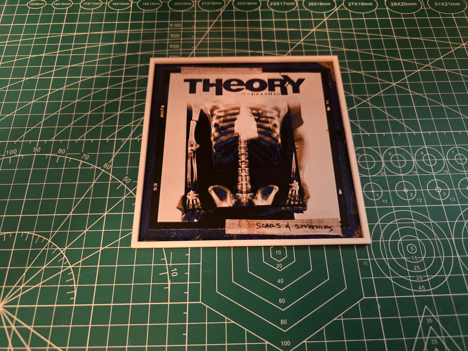Theory of a Deadman "Scars & Souvenirs" Album Art