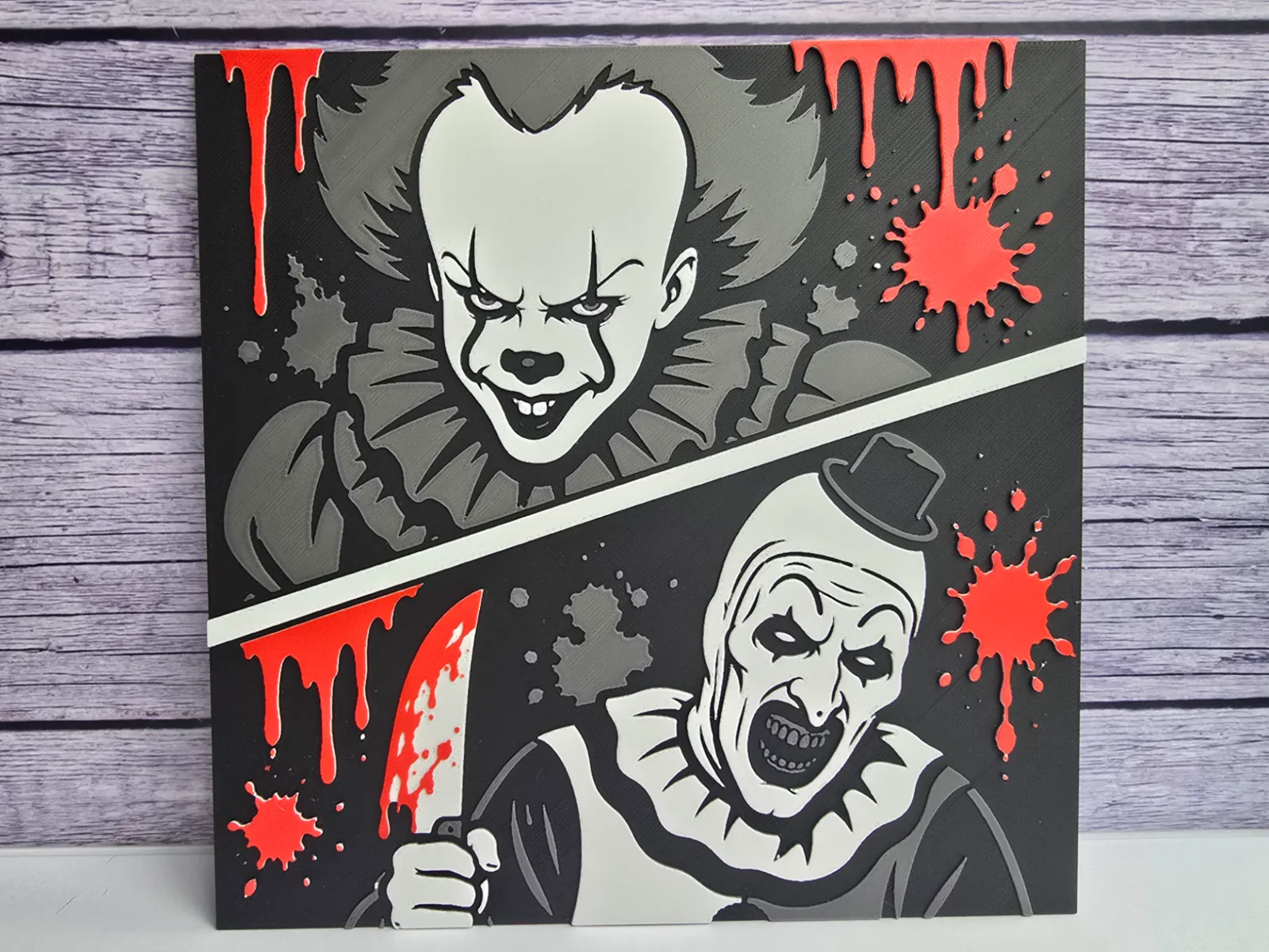 Killer Clowns - Horror HueForge