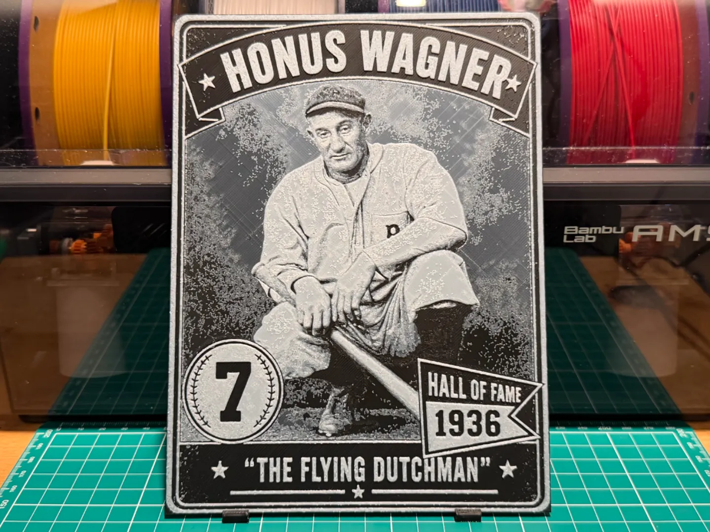 Honus Wagner Vintage Baseball Card