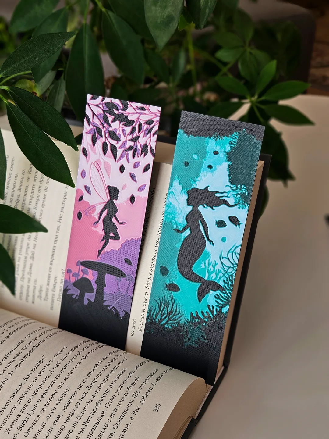 Fairy & Mermaid - Fantasy Bookmarks Set Part 1