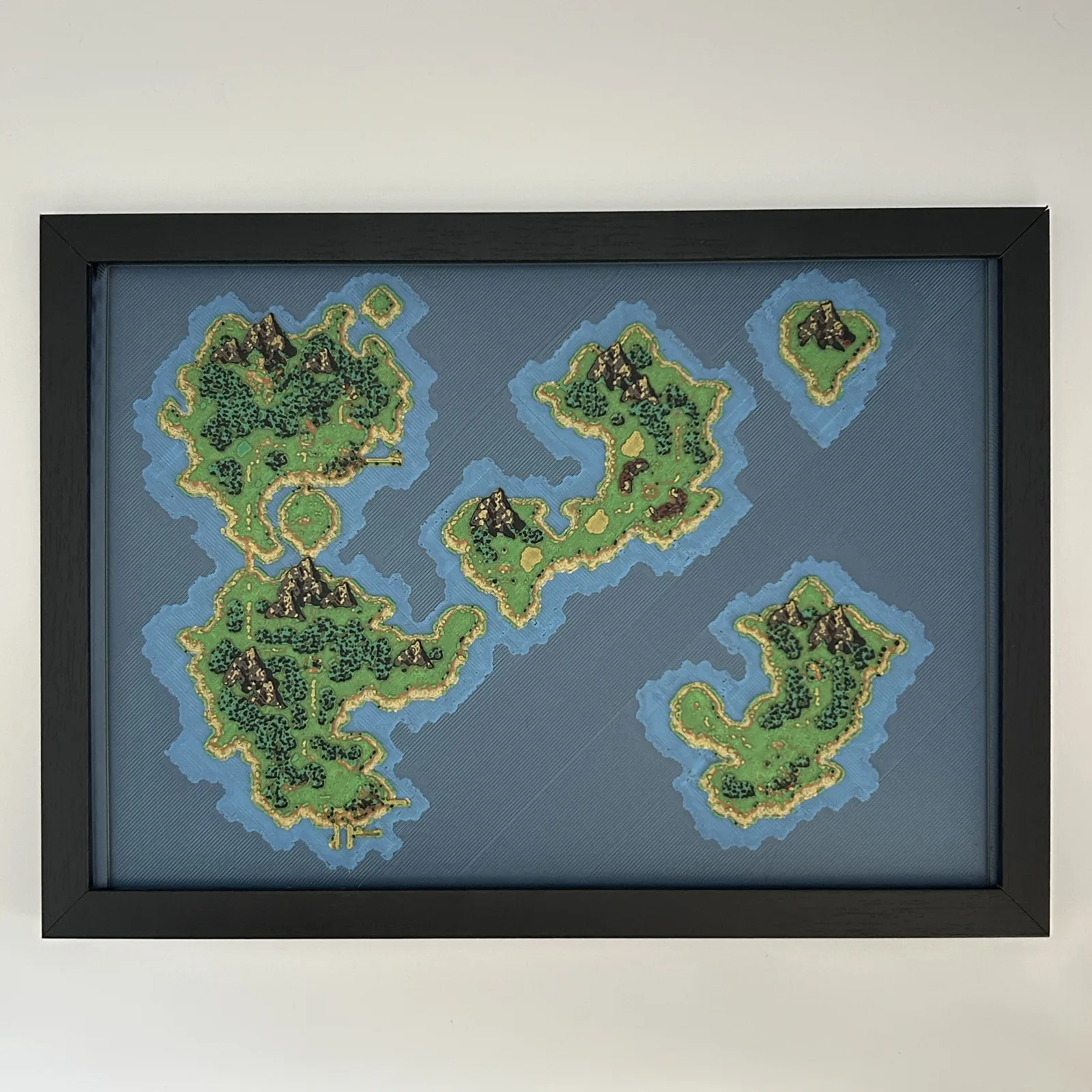 ChronoTrigger Present Day Map HueForge