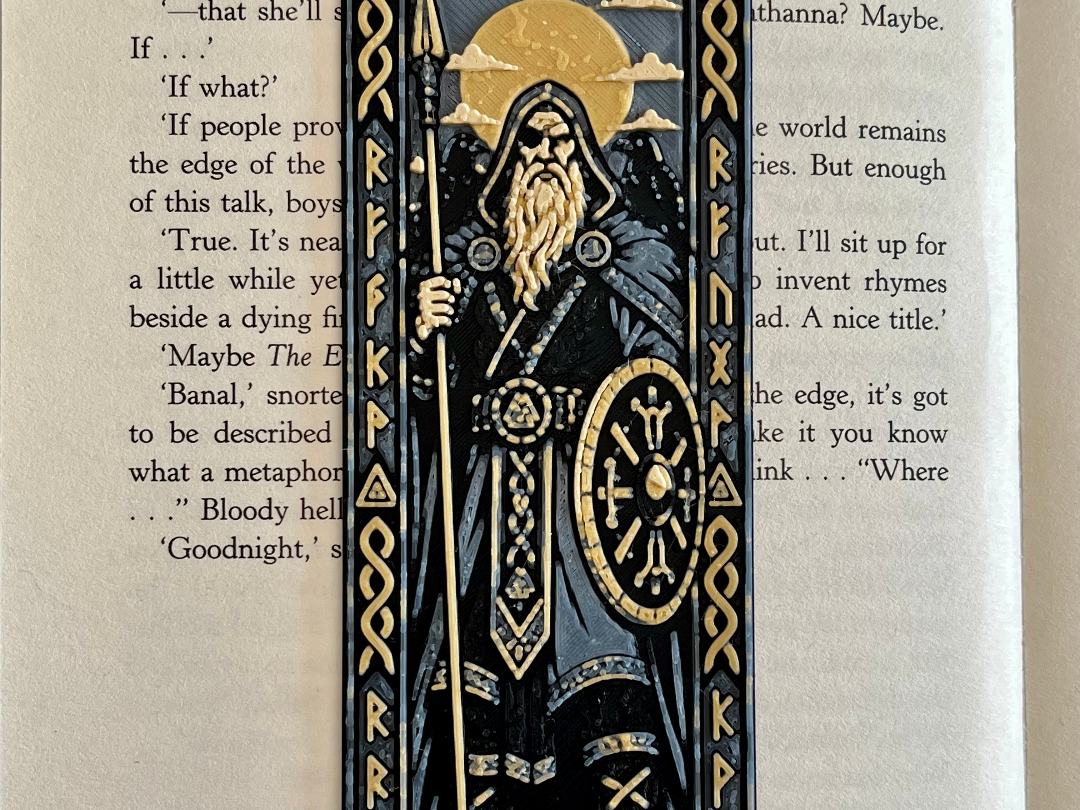 Odin Viking Bookmark
