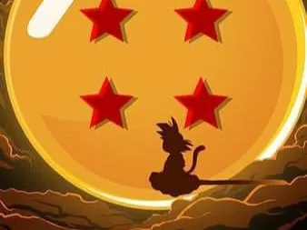 تابلو دیواری «Goku la bola de dragon Hueforge»