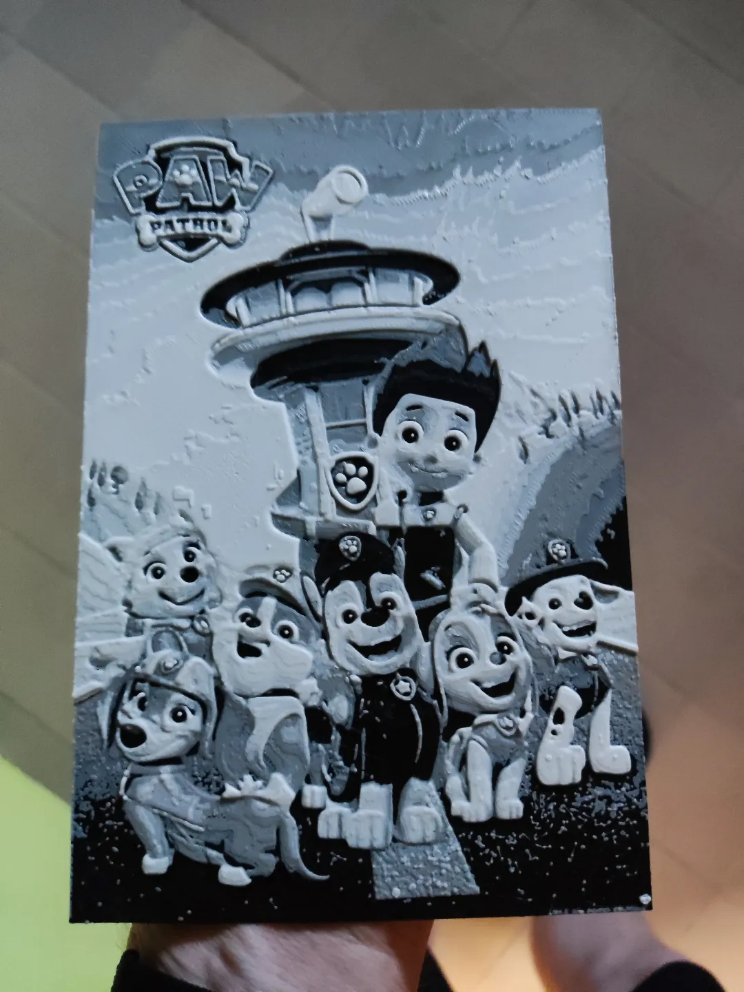 Paw Patrol hueforge