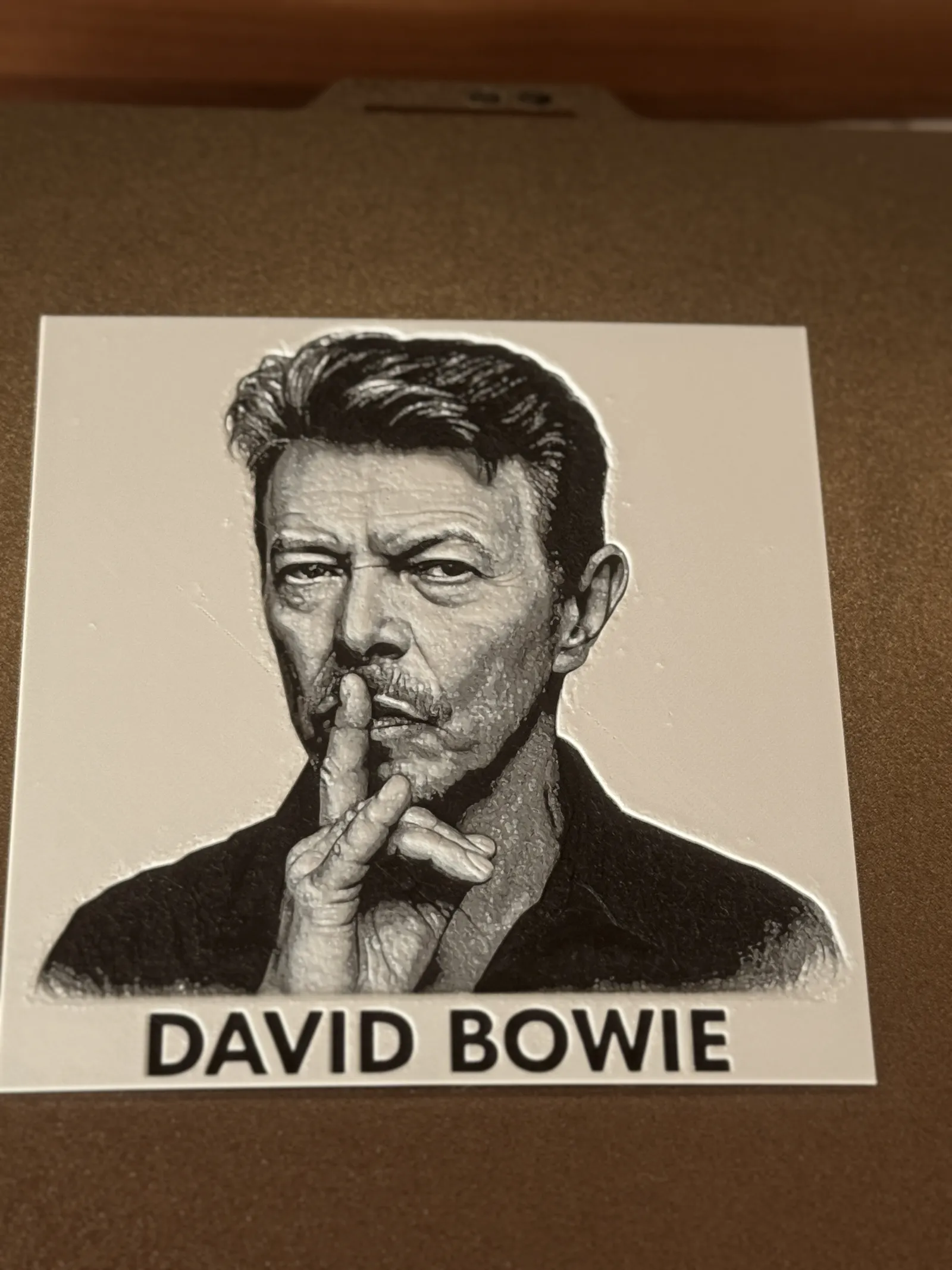 Hue Forge Portrait David Bowie