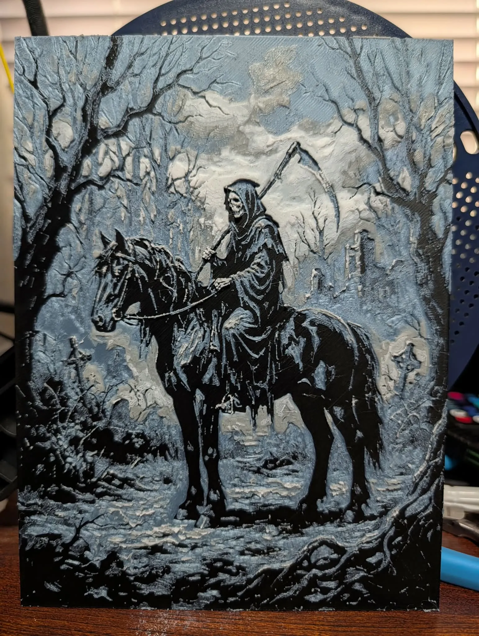 Grim Reaper on Horseback