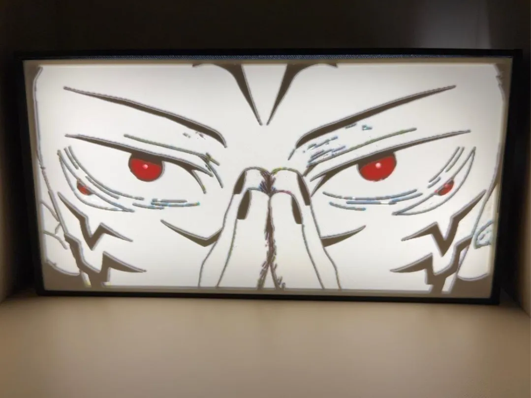 Jujutsu Kaisen Sukuna Lithophane