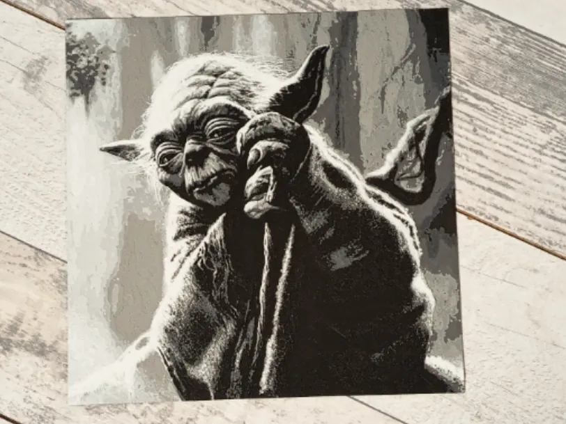 Star Wars Yoda hueforge