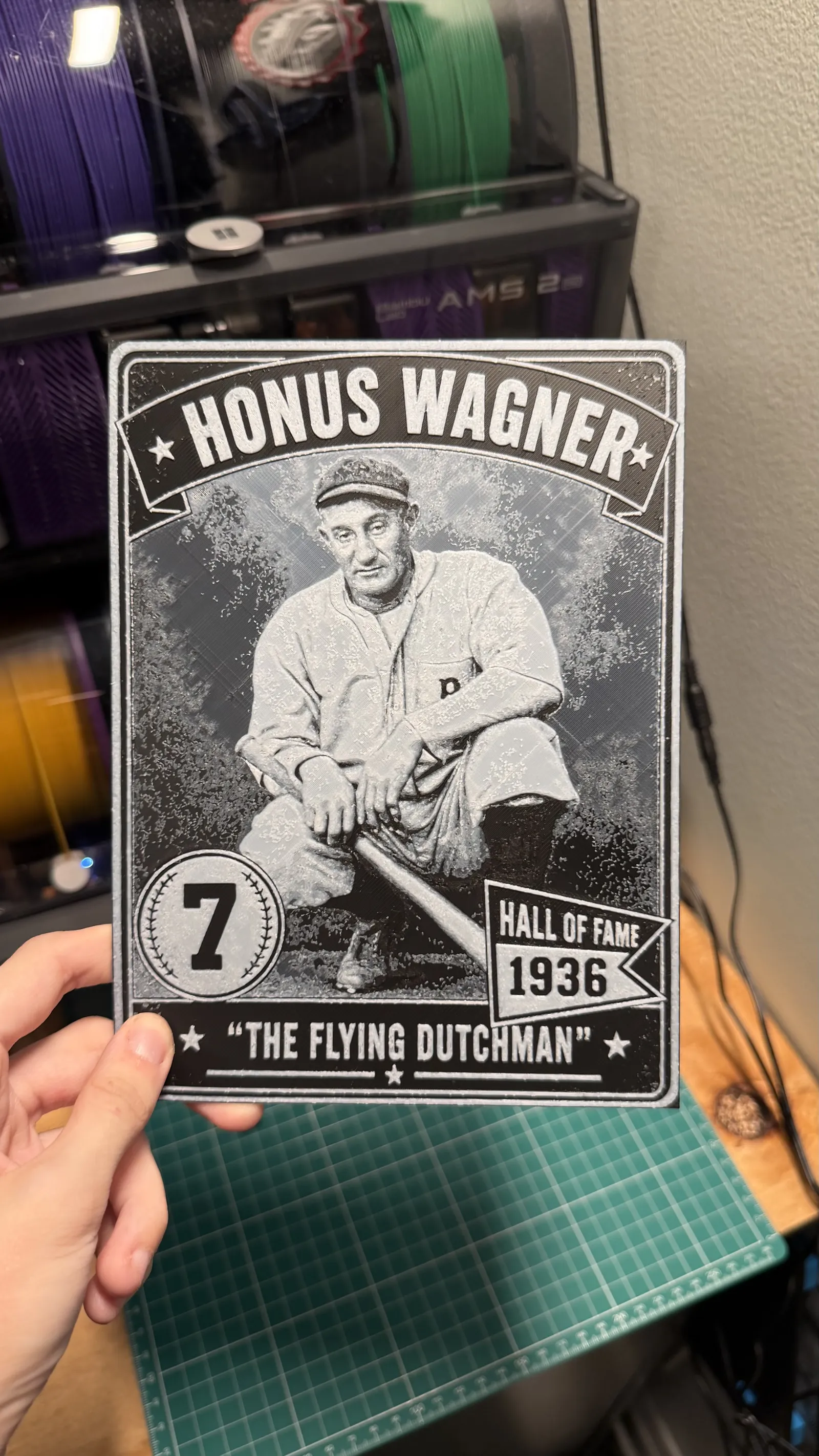 Honus Wagner Vintage Baseball Card