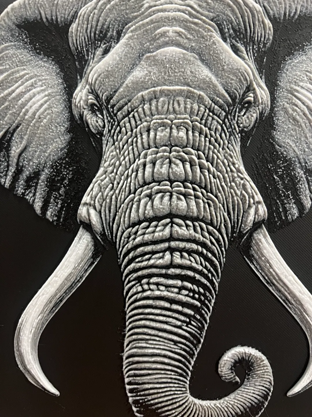 Elephant Face Wall Art
