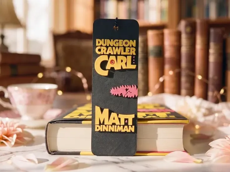 Dungeon Crawler Carl Cover Bookmark