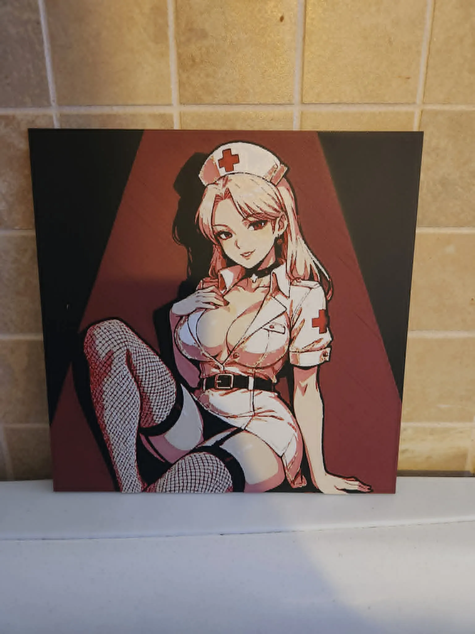 Sexy Retro Nurse Pinup Art
