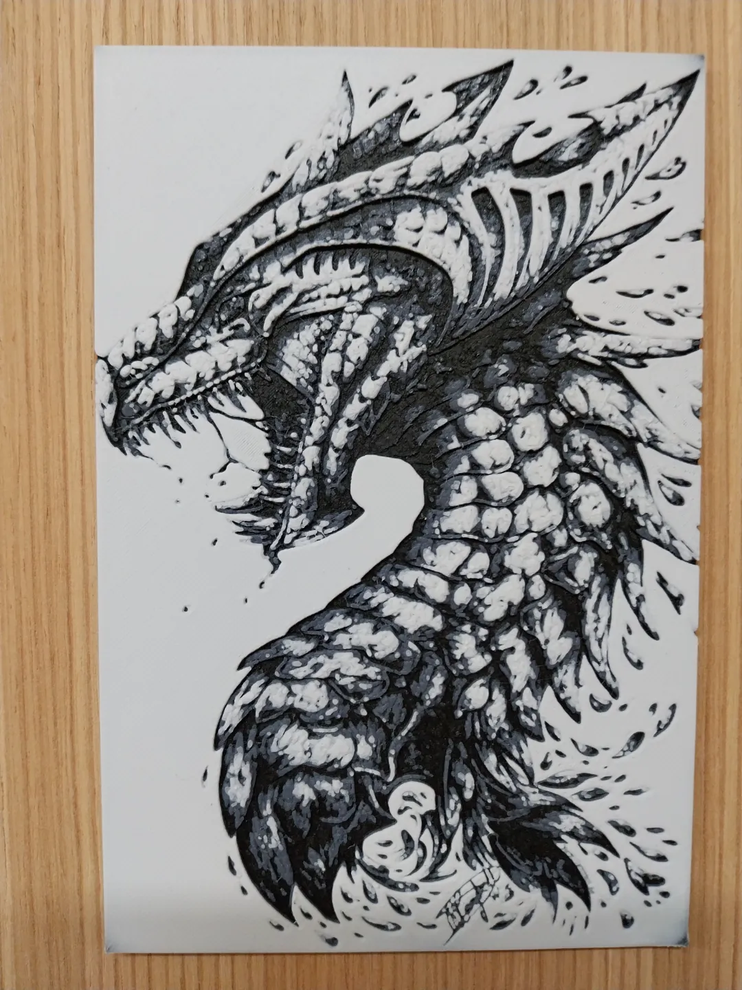 Hueforge Dragon
