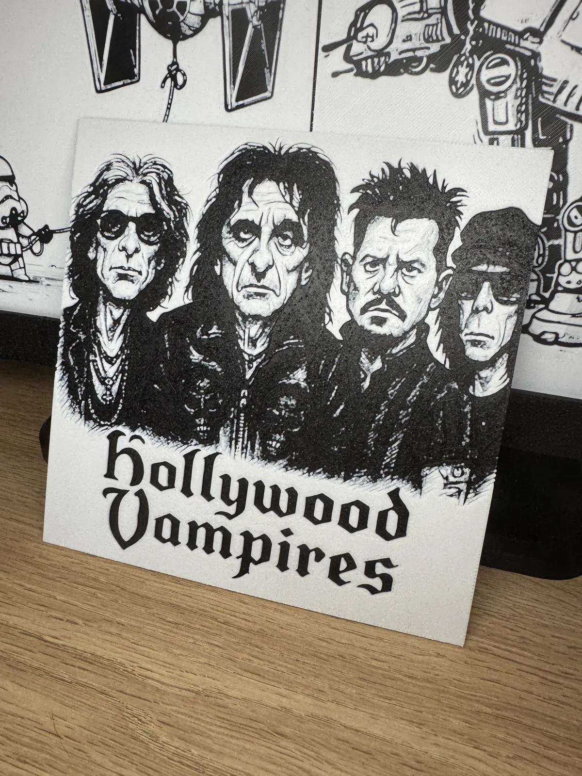 Hue Forge Karikatur Hollywood Vampires