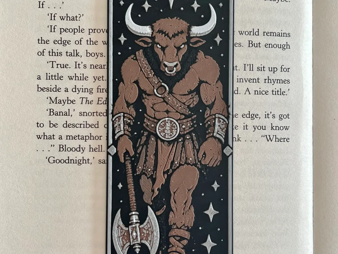 Minotaur Bookmark