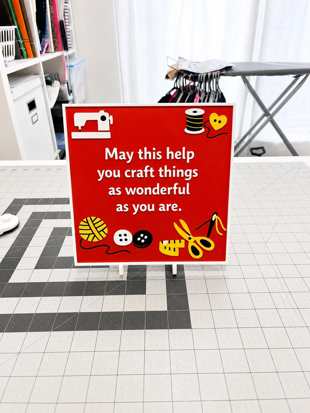 Custom Sewing Gift Sign