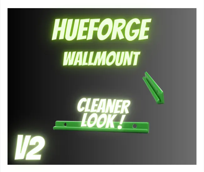 Hueforge & 2d art Wall mount V2