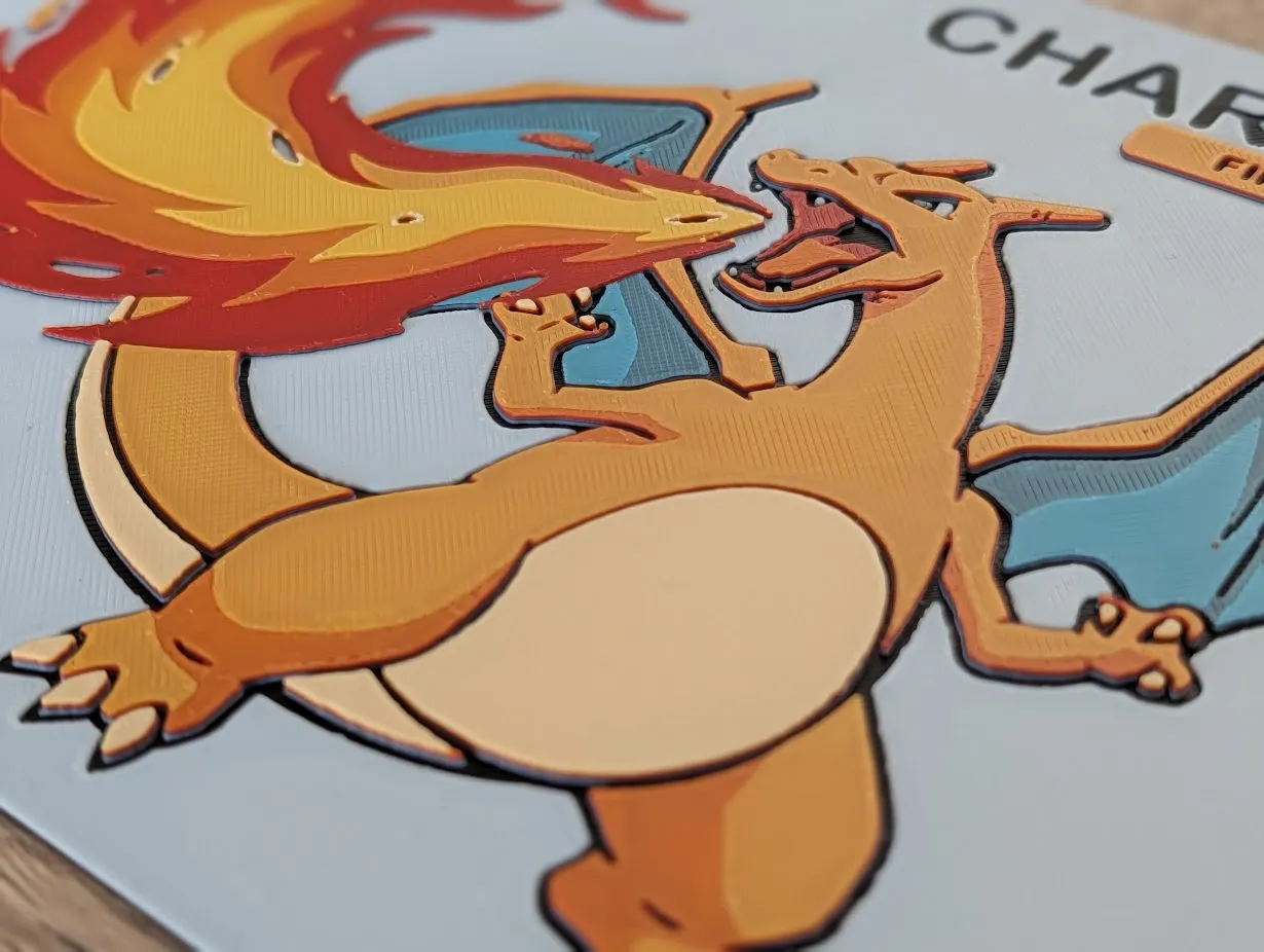 Charizard Hueforge & Frame