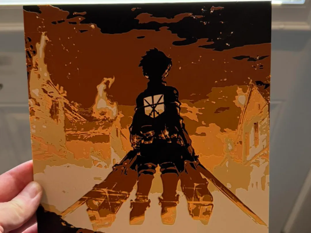 Attack on Titan - Levi Ackerman - Fire