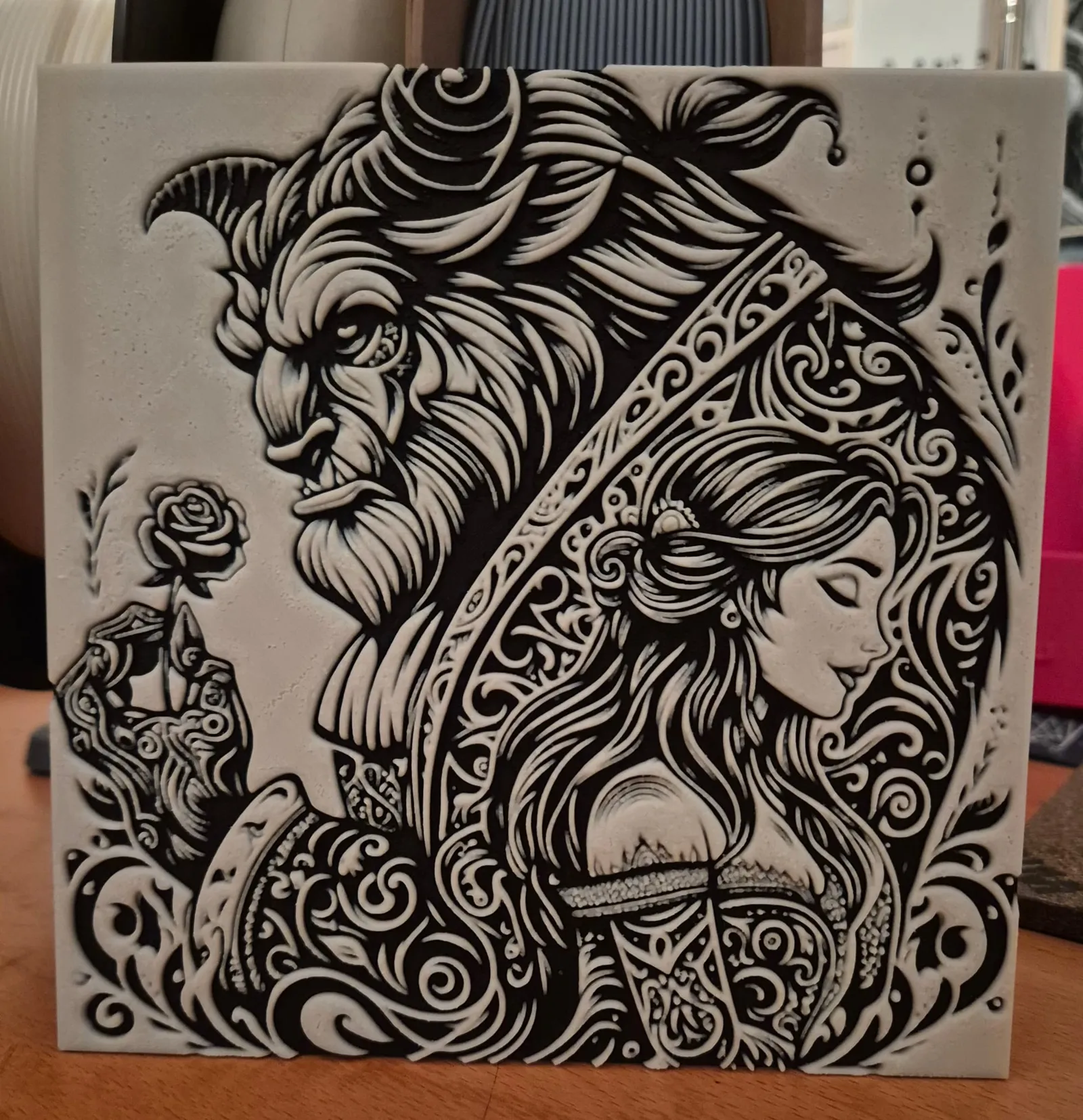 Beauty and the Beast hueforge