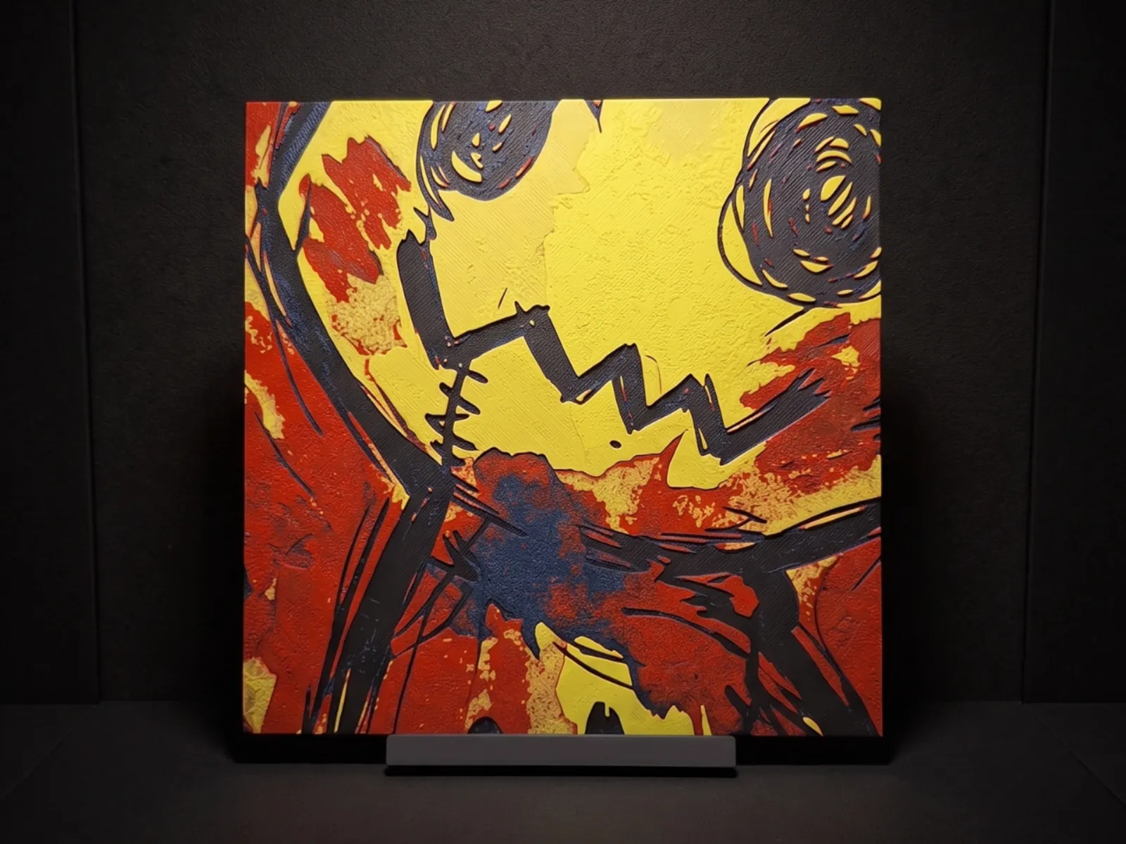 Mimikyu Close-up - Hueforge Wall Art
