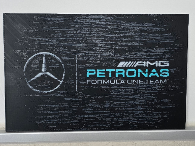 Mercedes F1 Petronas Hueforge