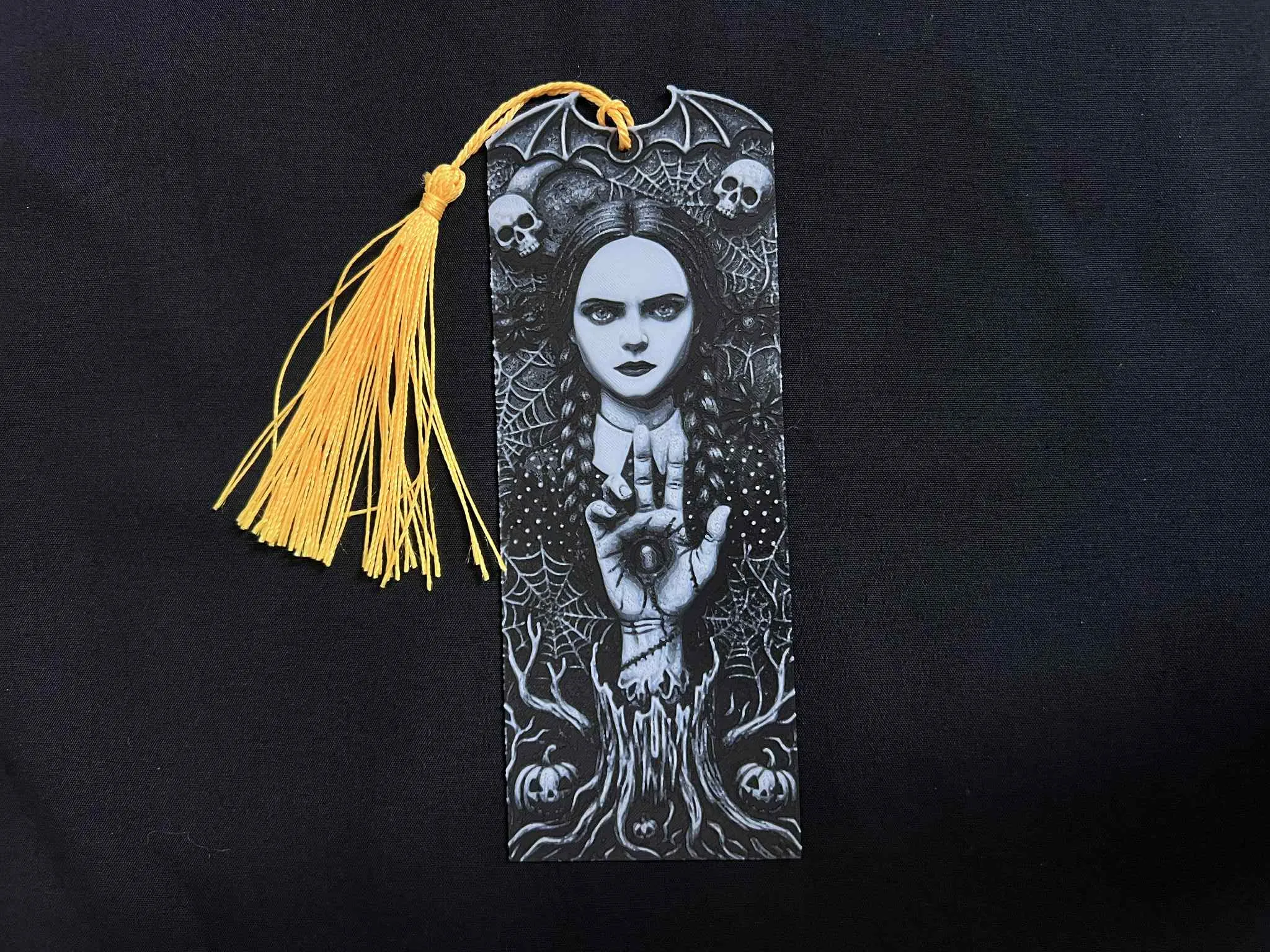 Wednesday Halloween Bookmark Set