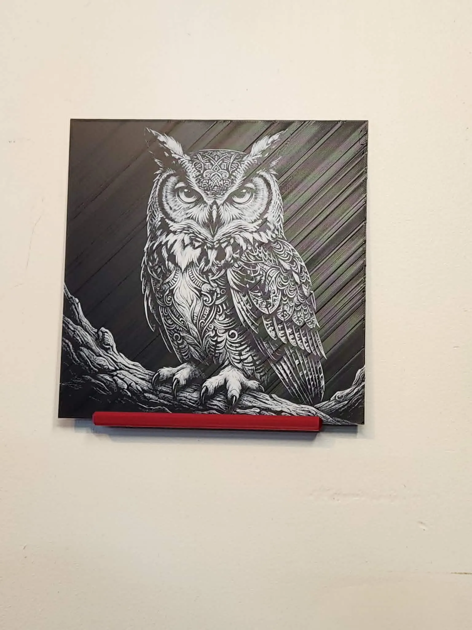 Hueforge - Detailed Ornate Owl