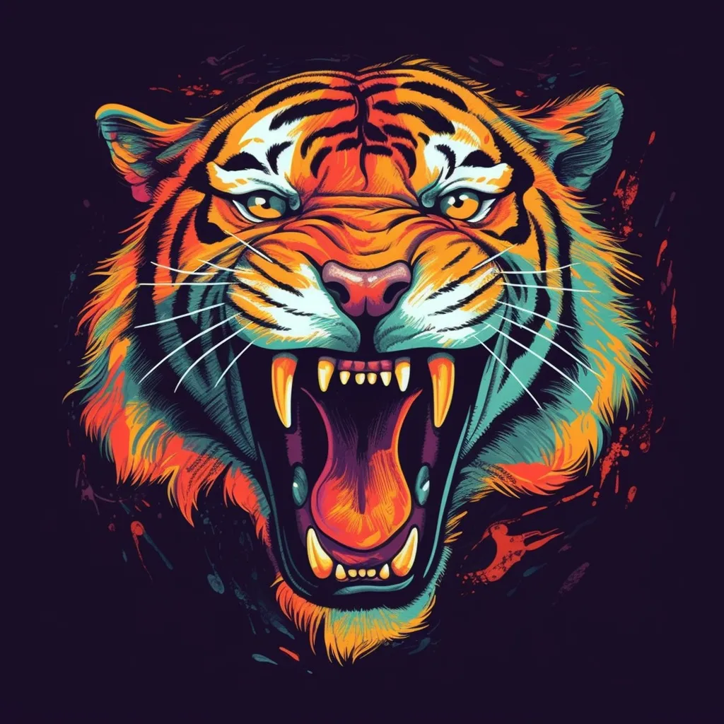 Hueforge Tiger