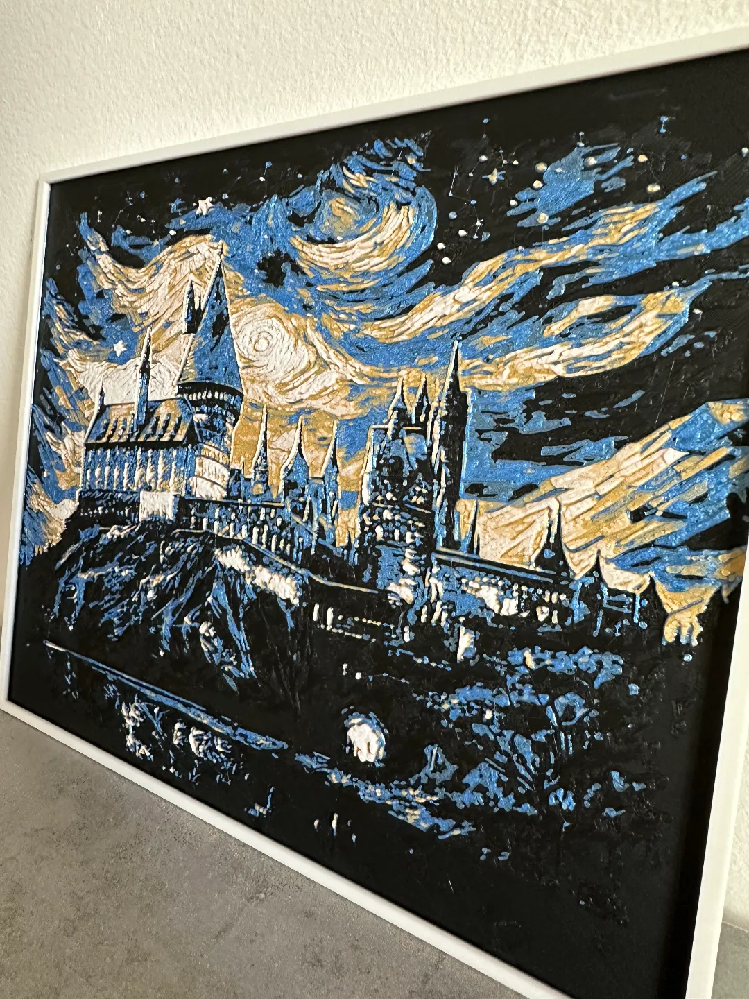 HOGWARTS VAN GOGH STYLE. HARRY POTTER HUEFORGE