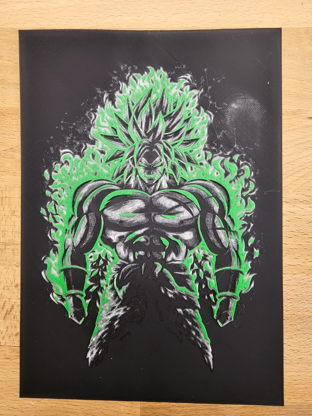 HueForge Broly