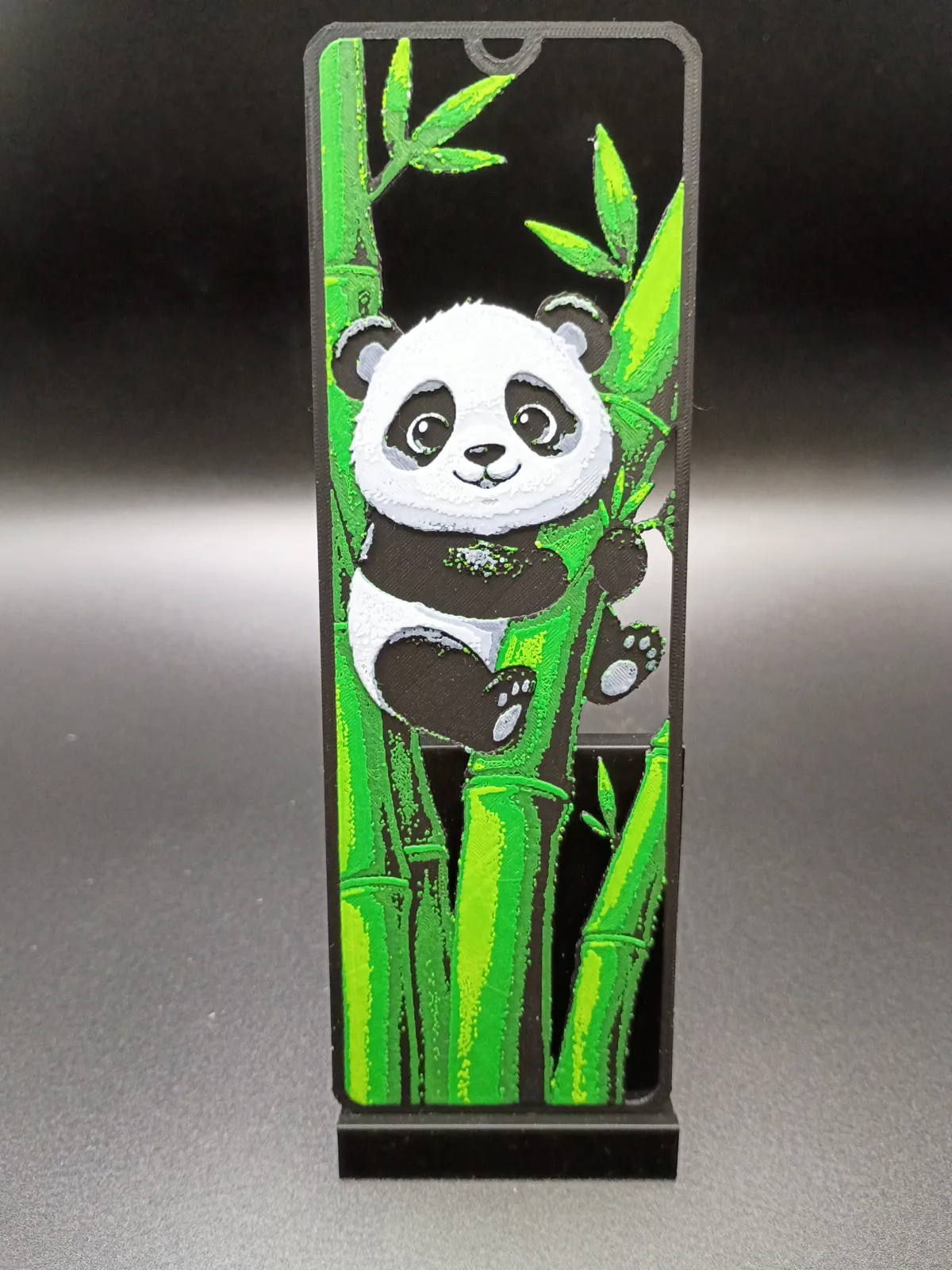 Panda V2, Framed Cutout Bookmark