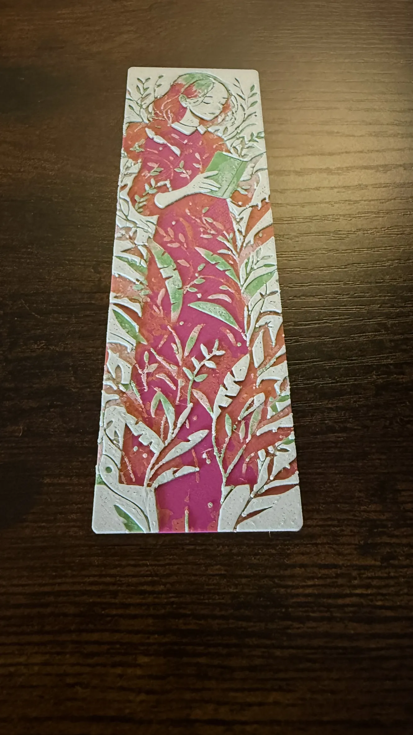 Small HueForge bookmark