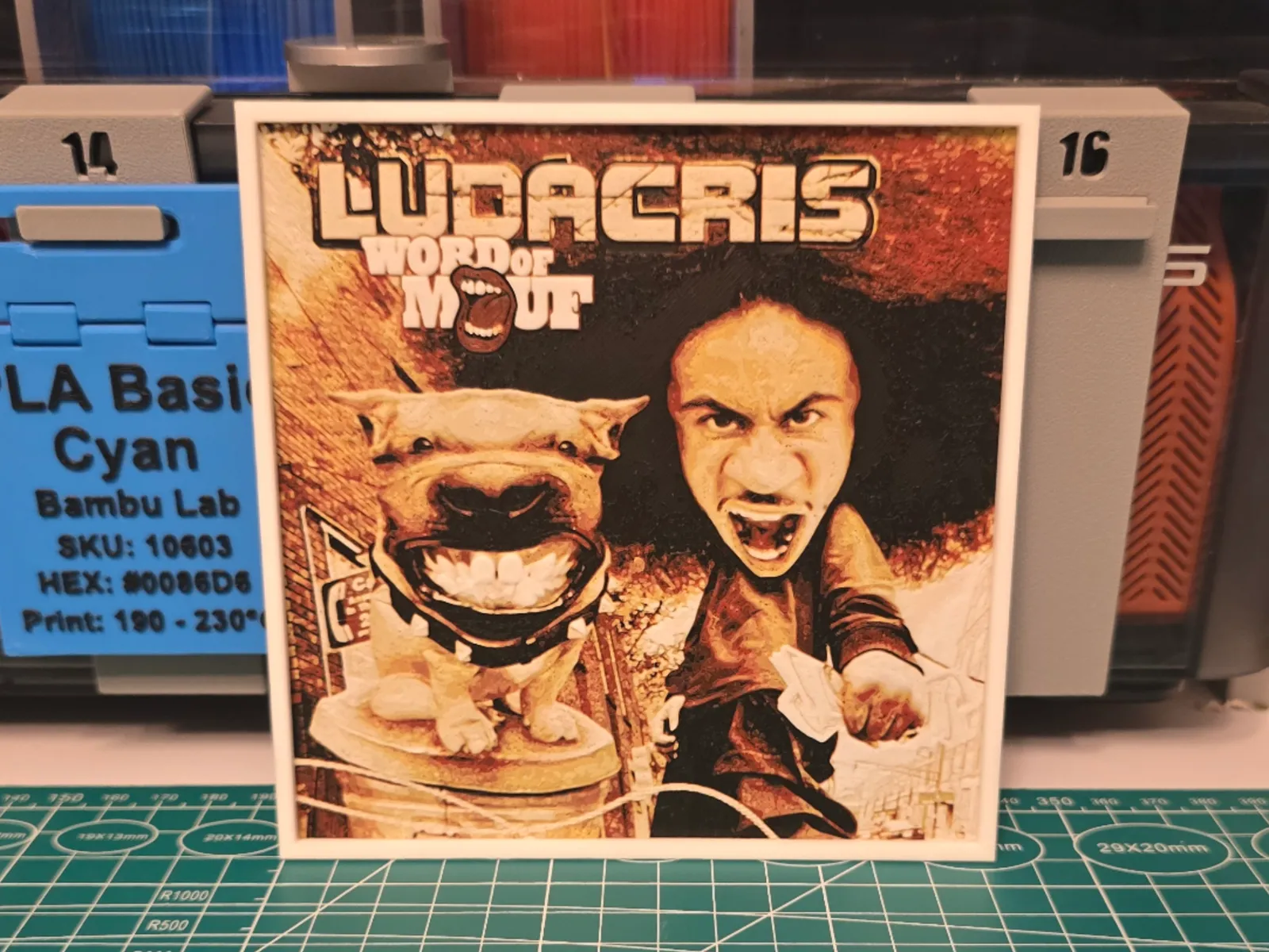 Ludacris "Word Of Mouf" Album - Hueforge Art