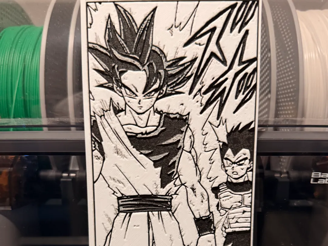 Ui Goku Manga Panel Hueforge