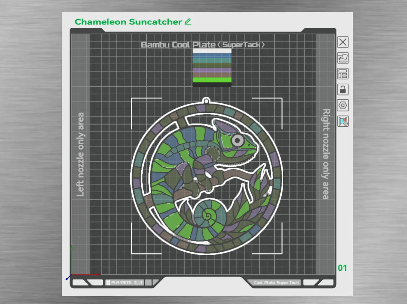 Chameleon Suncatcher