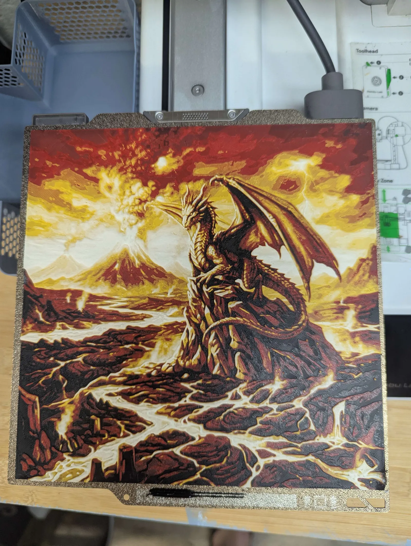 hueforge dragon feu 1
